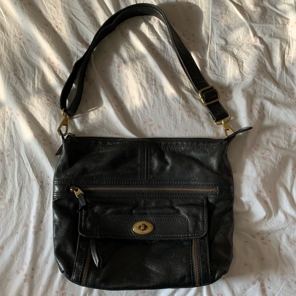 Leather Fossil Handbag